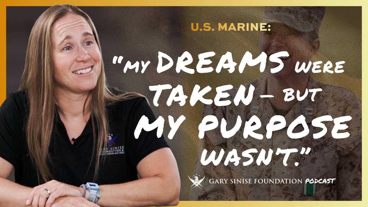 Pilot. Para Athlete. Marine. Sarah Bettencourt | GSF Podcast S2 Ep19