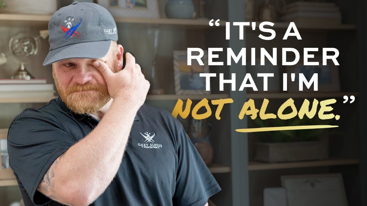 Wounded MARINE Receives a NEW HOME from Gary Sinise