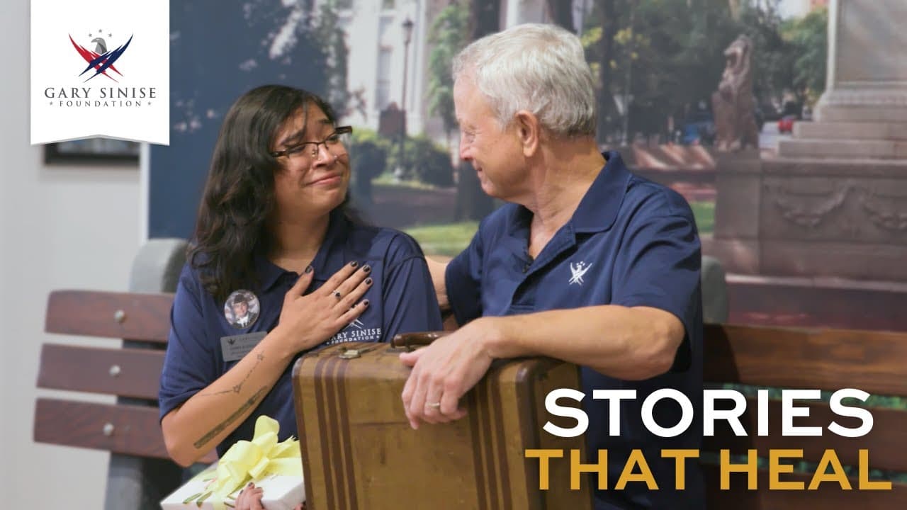 Gary Sinise Trains Survivors to TELL THEIR STORIES