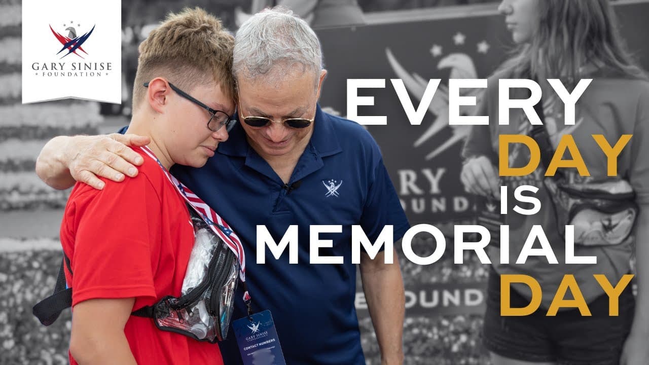 Gary Sinise Honors Families Who Have Made the ULTIMATE Sacrifice