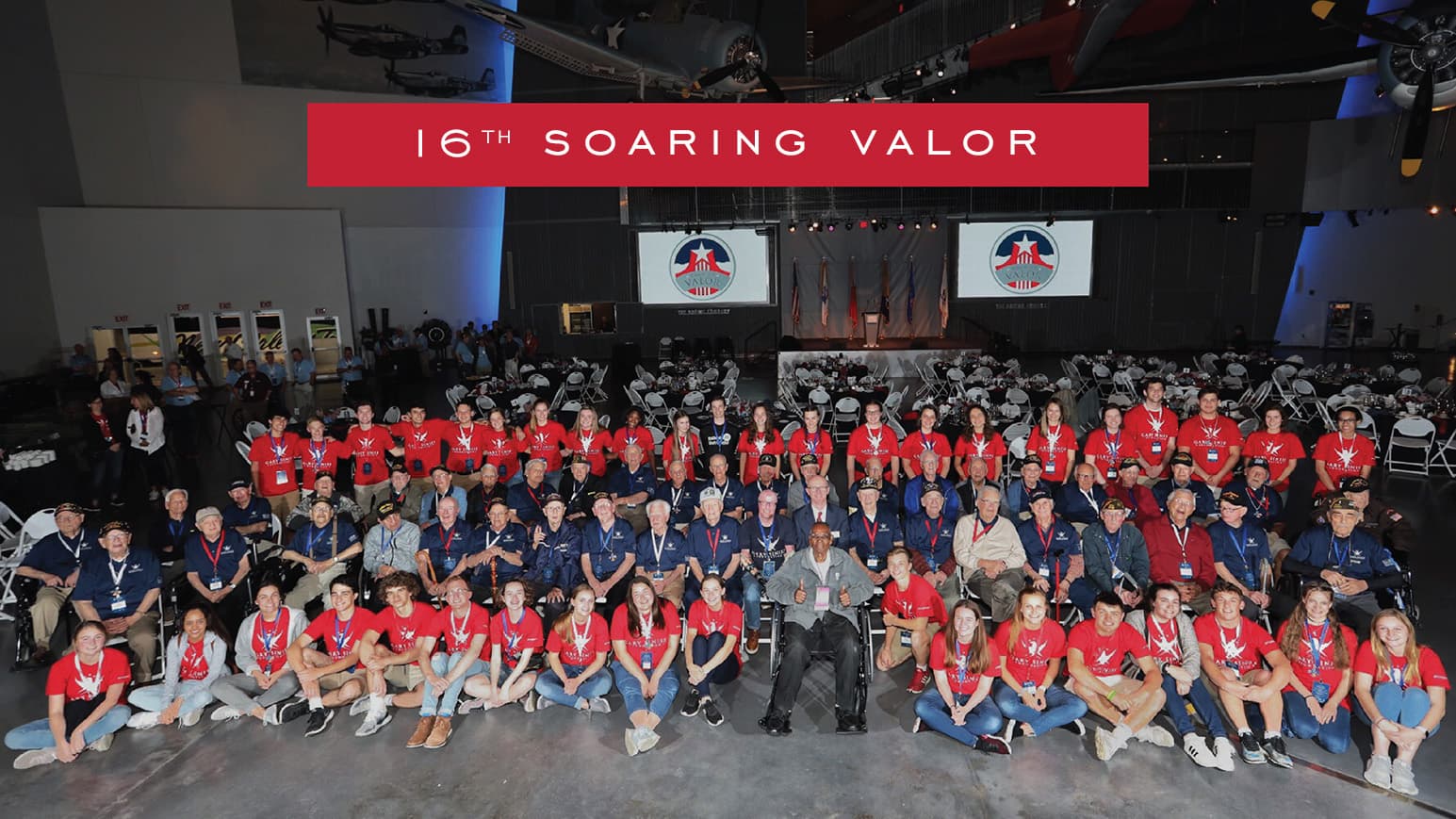 World War II Veterans Visit The National WWII Museum for 16th Soaring Valor