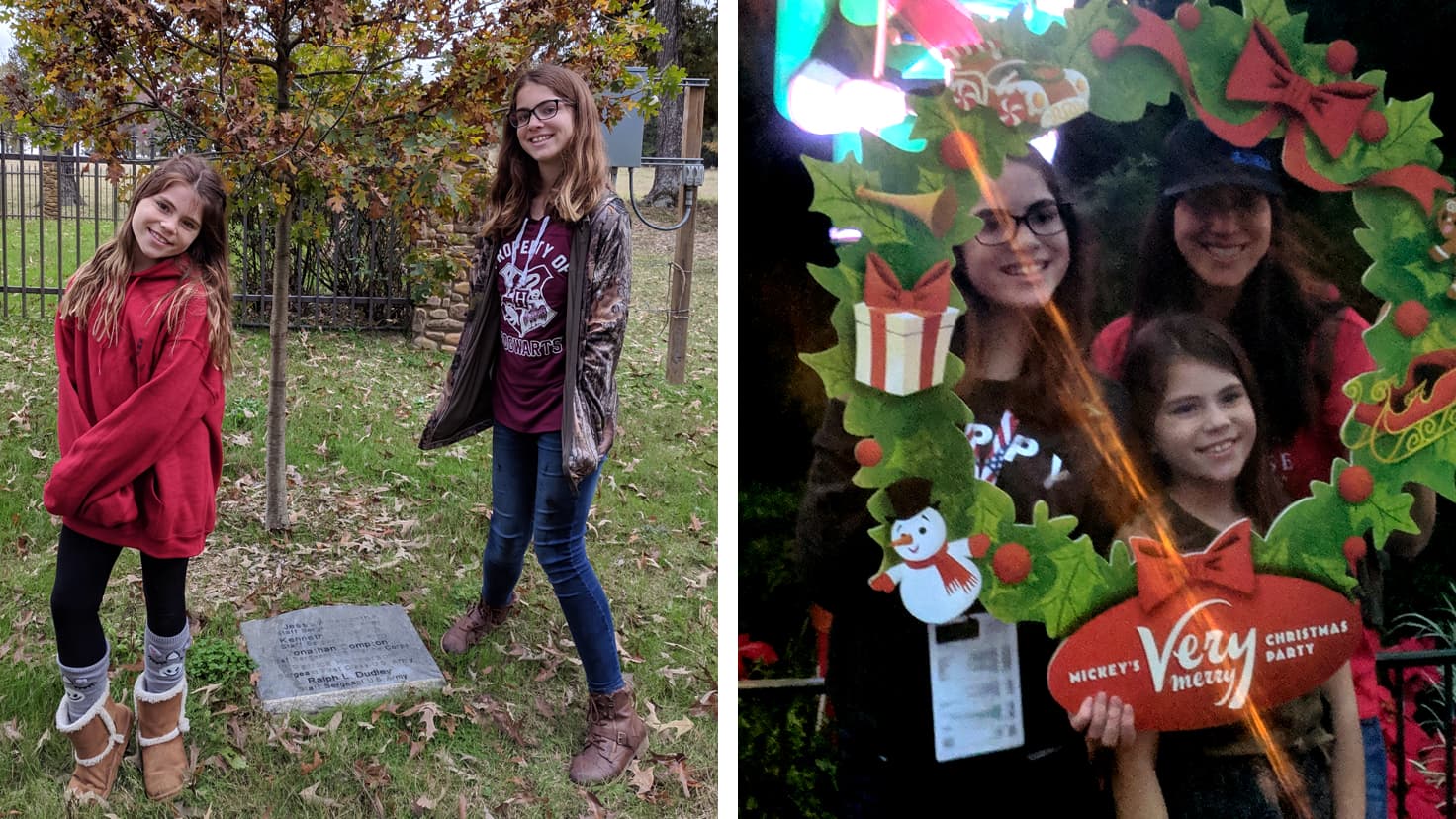 Sara Compton and Family Photo Collage #2