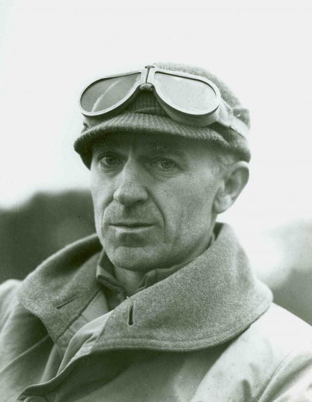 Ernie Pyle - US Army photo at Anzio, 1944. Photo Credit - USAMHI