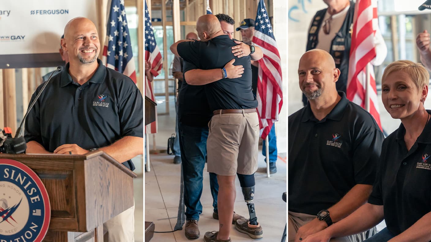 A Memorable Walls of Honor Event For Wounded Army 1SG John Borders