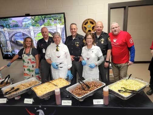 GSF BOD Member Barbara Titus Serves Her Hometown Heroes at Geauga County Sheriff's Office